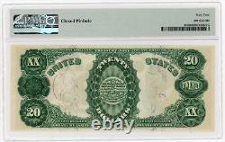 1891 $20 Treasury Note Fr# 375 PMG Choice UNC 64 Tillman / Morgan