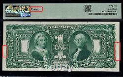 1896 Educational Series $1 Silver Certificate Fr 224 PMG Choice EF 45 with Comment