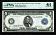 1914 Frbn Federal Reserve Bank Chicago $5 Note Fr#869 Burke Glass Pmg Choice 64