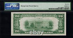 1928B $20 Federal Reserve Note Chicago FR. 2052-G Graded PMG 65 EPQ