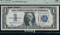 1934 Silver Certificate Dollar $1 Fr#1606 Pmg 64 Choice Uncirculated Free S/h