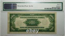 1934a Pmg Choice Au 55 Epq $500 Federal Reserve Banknote Atlanta Lm-3