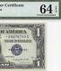 1935g $1 Star? Silver Certificate. Pmg Choice Uncirculated 64 Epq Banknote