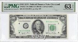1950 $100 CLEVELAND FRN. PMG Choice Uncirculated 63 EPQ Banknote. Scarcer MULE