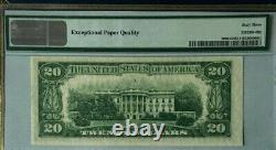 1950a $20 Federal Reserve Note Chicago Pmg63 Epq Choice Uncirculated 8946