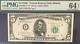 1950c $5 Pmg64 Epq Choice Uncirculated Federal Reserve Star Note Atlanta 9166
