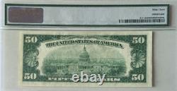 1950d $50 Federal Reserve Note Cleveland Pmg63 Choice Uncirculated 9159