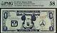 1971 $1 Walt Disney World Recreation Coupon Pmg 58 Choice Uncirculated A033978
