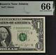 1974 $1 Federal Reserve Note Pmg 66epq Fancy Low Serial Number 00000939