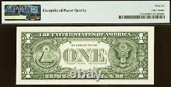 1988A $1 Federal Reserve Note PMG 66EPQ fancy Double Quad serial number 00006666