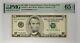 1999 $5 Binary Note Fancy Serial Number 00000666 Pmg 65 Epq 666