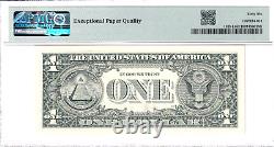 2006 $1 FRN PMG Gem Unc 66EPQ Fancy 2/9 BINARY RADAR REPEATER #L29922992K