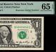 2006 $1 Federal Reserve Note Pmg 65epq Birthday Fancy Super Repeater 42424242