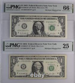 2013 B STAR Note Matched Pair Unique PMG Stack Holder BEP Production Error