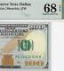 2017a $100 Dallas Frn. Pmg Superb Gem Uncirculated 68 Epq Banknote