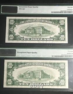 2-1934 $10 Federal Notes-PMG 58 EPQ- WIDE-Crisp