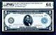 $5 1914 Federal Reserve Note Kansas City Fr#883a White Mellon Pmg 64 Epq Cu