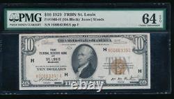 AC 1929 $10 FRBN Chicago PMG 64 EPQ Fr 1860-G uncirculated