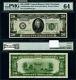 Fr. 2052 D $20 1928-b Federal Reserve Note Cleveland D-a Block Dgs Choice Pmg Cu