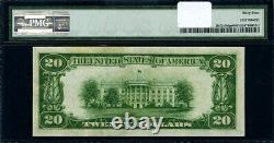 FR. 2052 D $20 1928-B Federal Reserve Note Cleveland D-A Block DGS Choice PMG CU