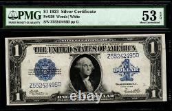 FR. 238 $1 1923 Silver Certificate Choice PMG 53 EPQ CHOICE ABOUT UNCIRCULATED