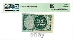Fr. 1309 25¢ Fifth Issue PMG Choice Uncirculated 64 EPQ