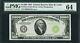Fr. 2221-h 1934 $5,000 Frn Federal Reserve Note Pmg Choice Uncirculated-64