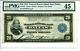 Fr 828 1915 $20 Federal Reserve Bank Note Dallas Pmg 45 Choice Extremely Fine
