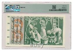 SWITZERLAND banknote 50 Franken 1965 PMG MS 64 Choice Uncirculated